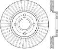 Picture of StopTech 2014 Ford Fiesta Left Front Disc Slotted Brake Rotor