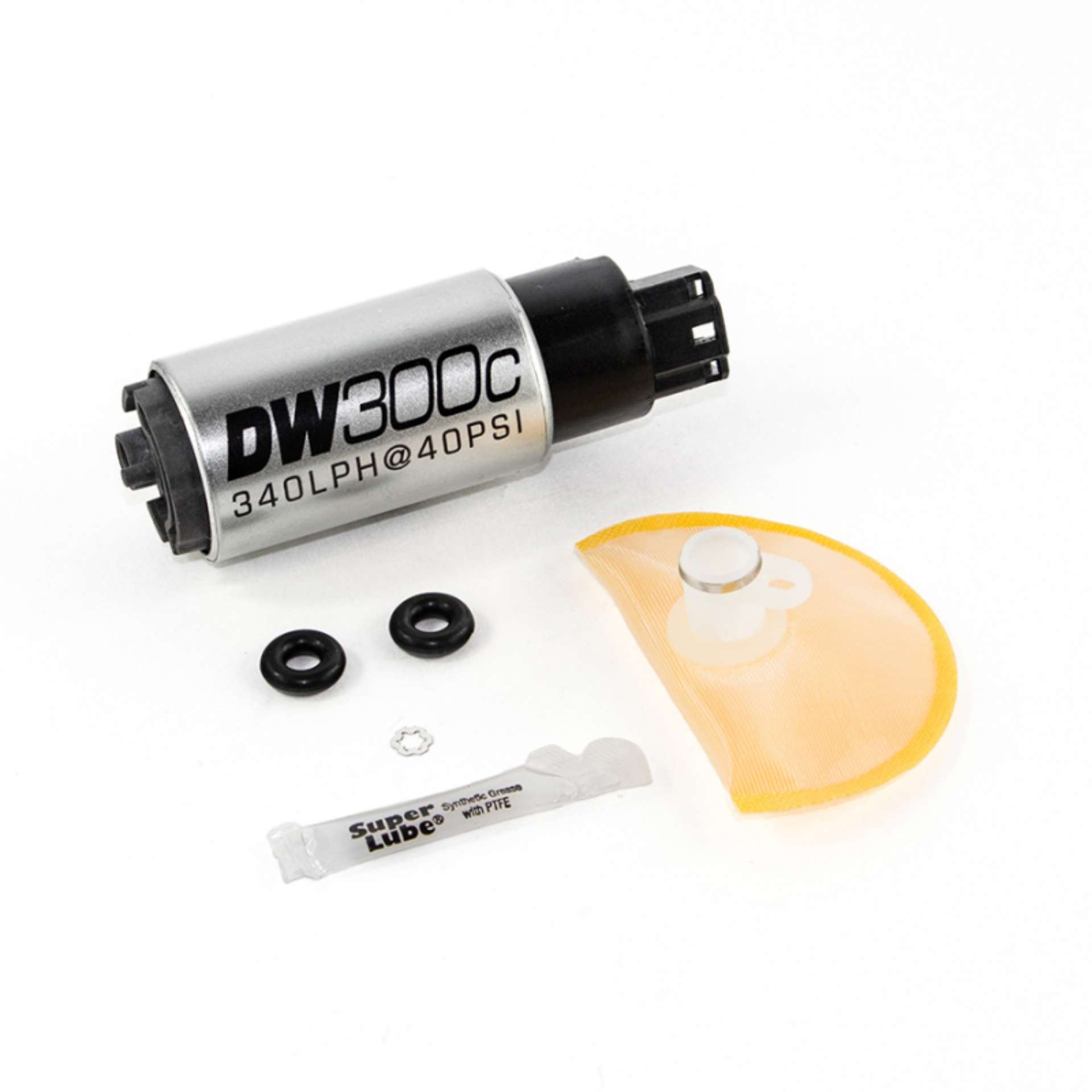 Picture of DeatschWerks 340lph DW300C Compact Fuel Pump w- 07-13 Holden Commodore Set Up Kit w-o Mount Clips