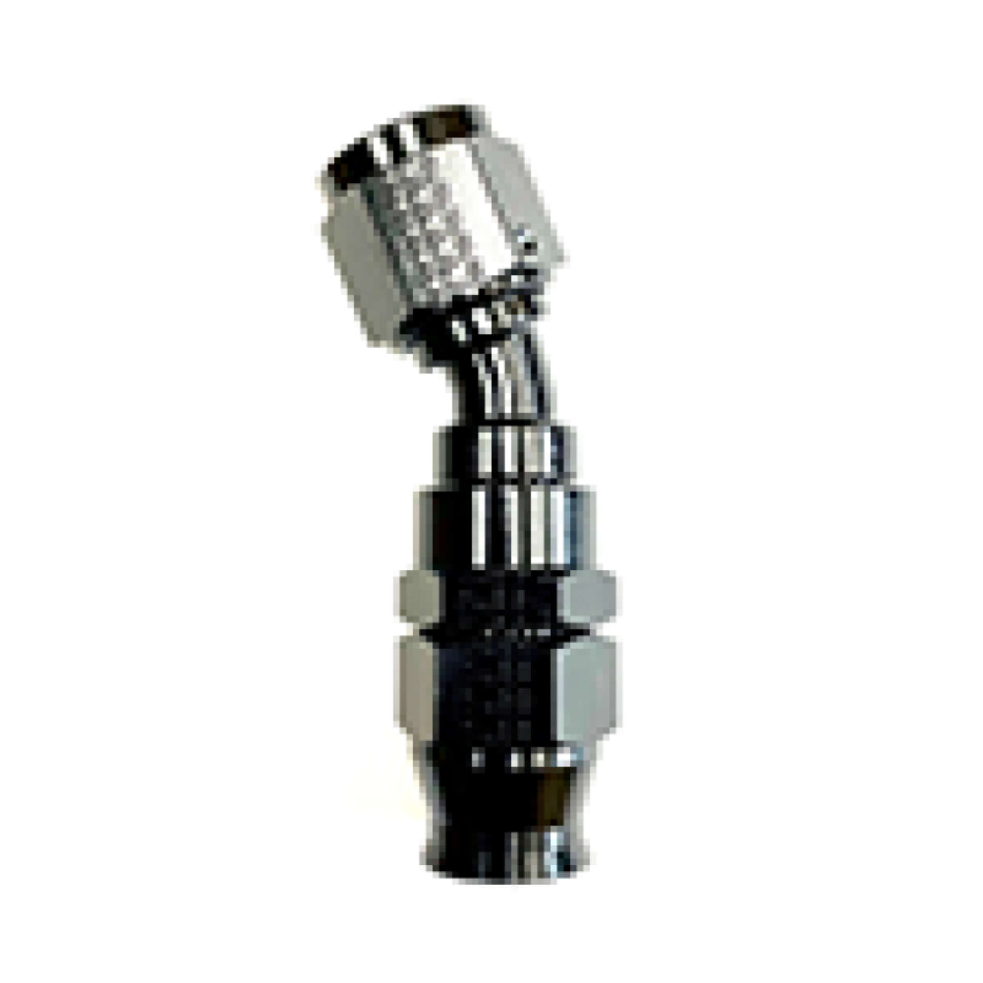 Picture of Fragola -12AN Real Street x 30 Degree Hose End Black For PTFE Hose