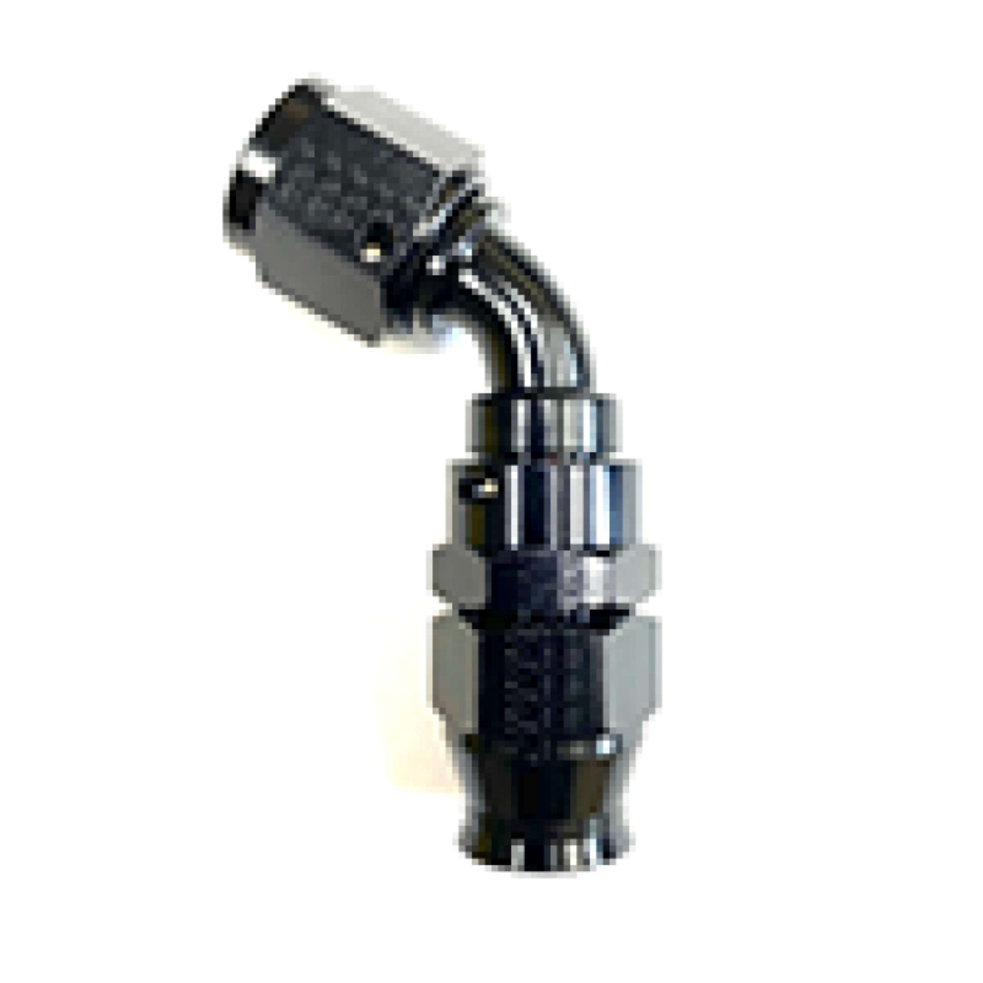 Picture of Fragola -6AN Real Street x 60 Degree 3-8 EFI Quick Disconnect Hose End Black