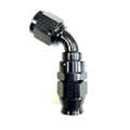 Picture of Fragola -6AN Real Street x 60 Degree Hose End Black For PTFE Hose