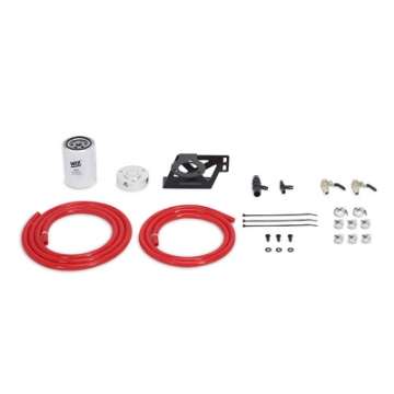 Picture of Mishimoto 08-10 Ford 6-4L Powerstroke Coolant Filtration Kit - Red