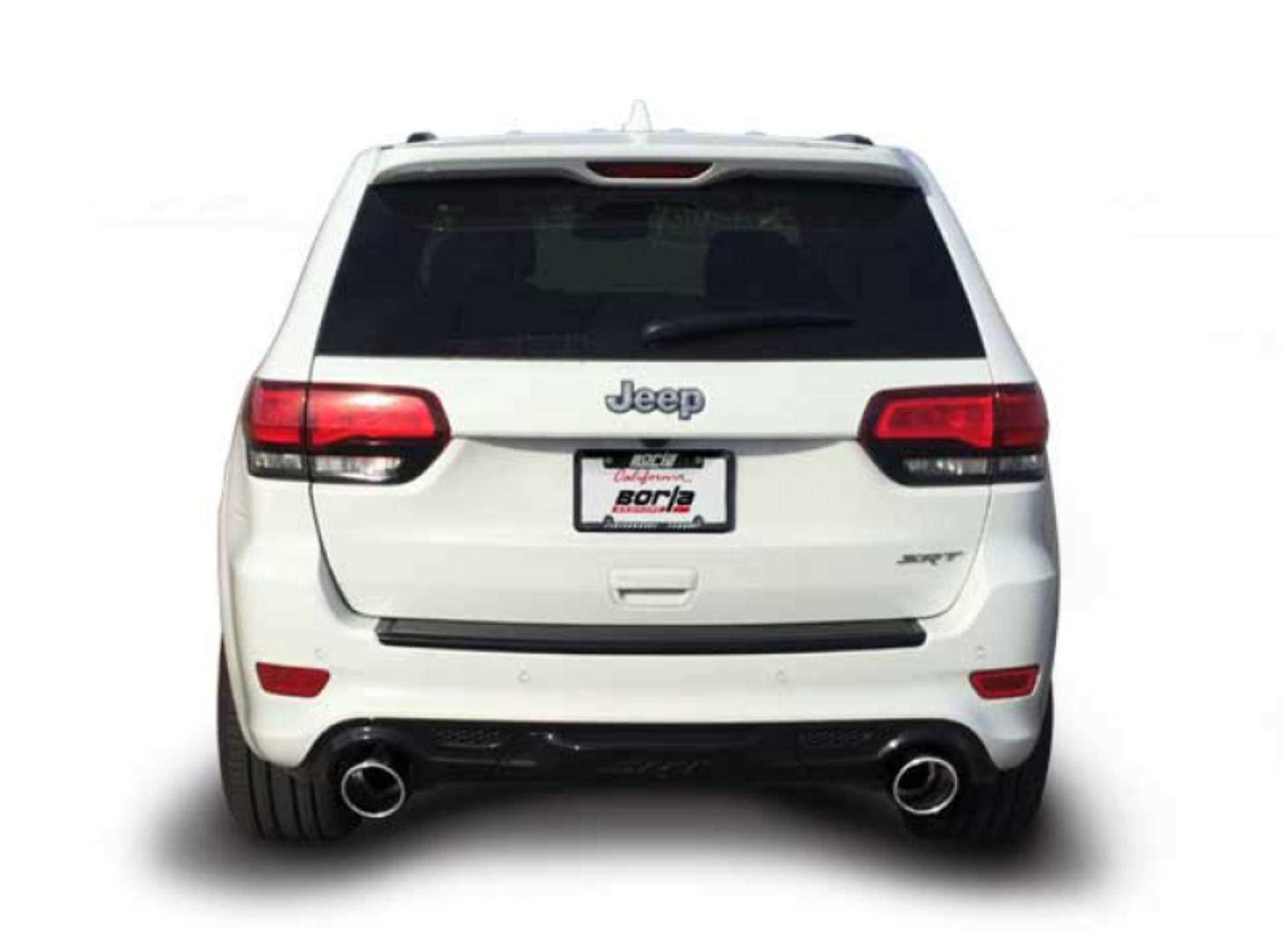 Picture of Borla 2015 Jeep Grand Cherokee SRT8 S-Type Dual Round Rolled Exit Catback Exhaust