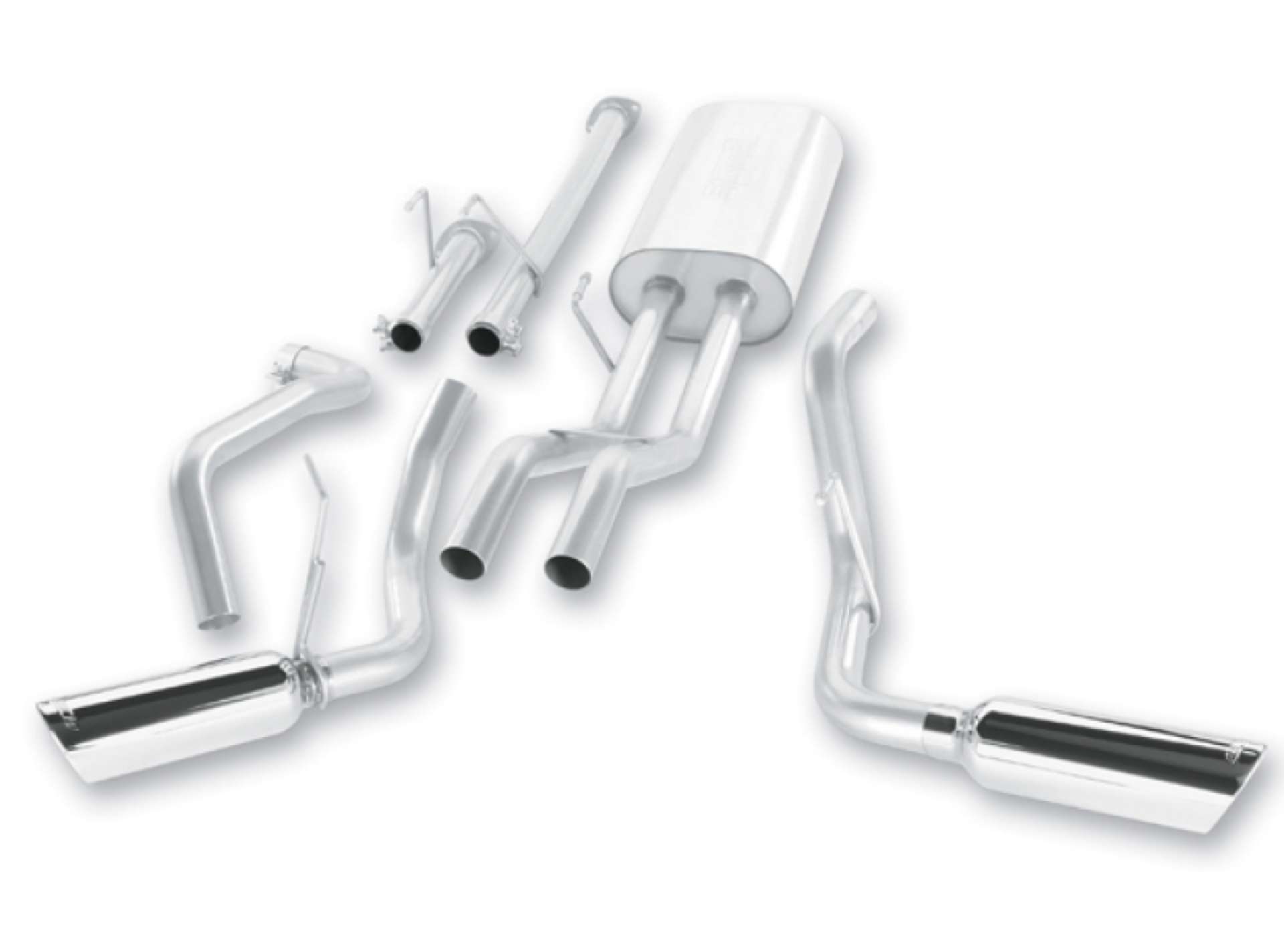 Picture of Borla 09-15 Toyota Tundra 4-6L - 5-7L V8 Crew Max - Double Cab SS Dual Split Catback Exhaust