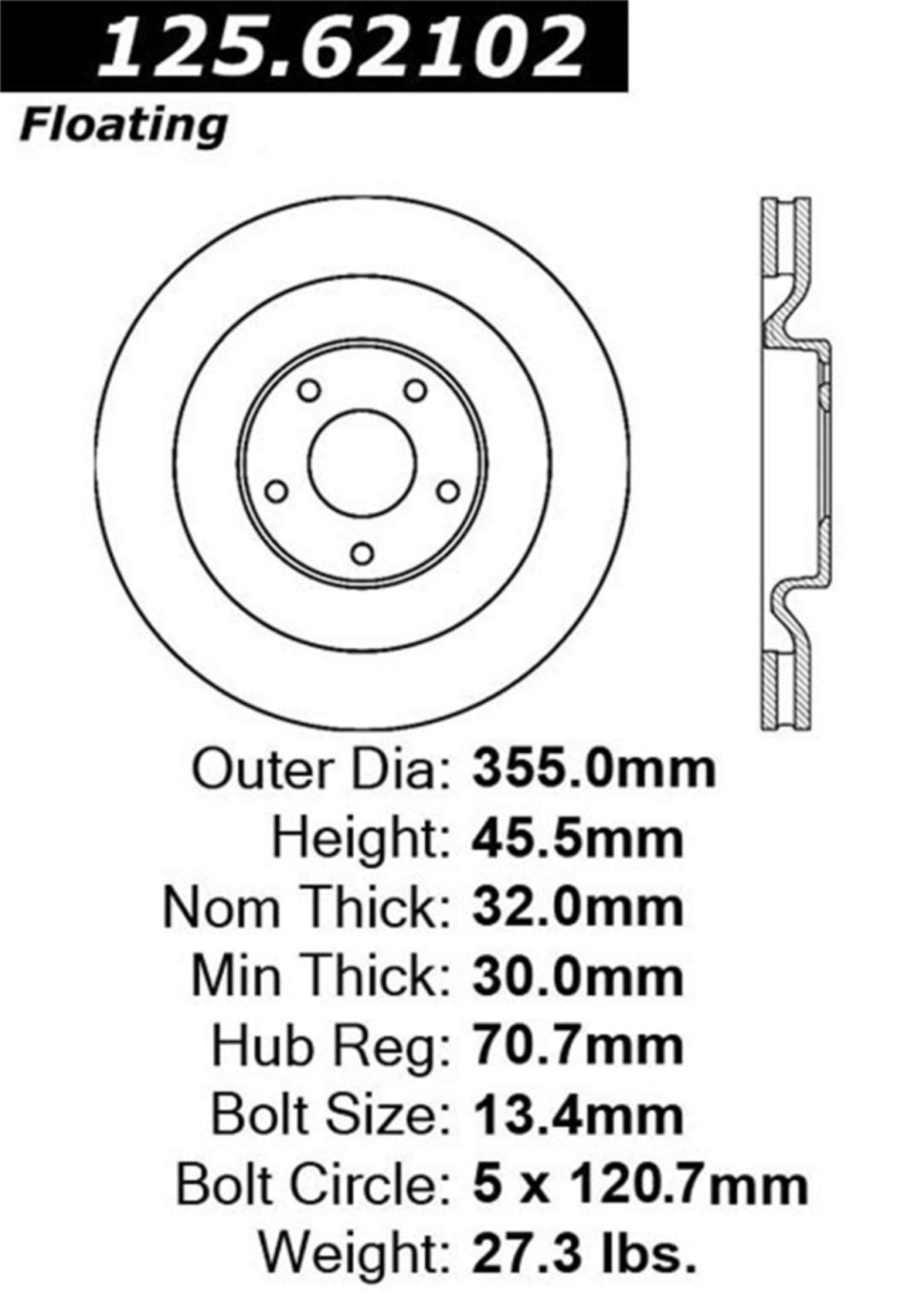 Picture of Stoptech 06-10 Corvette Z06 - 10 Corvette Grand Sport Front Premium High Carbon Cryo Rotor