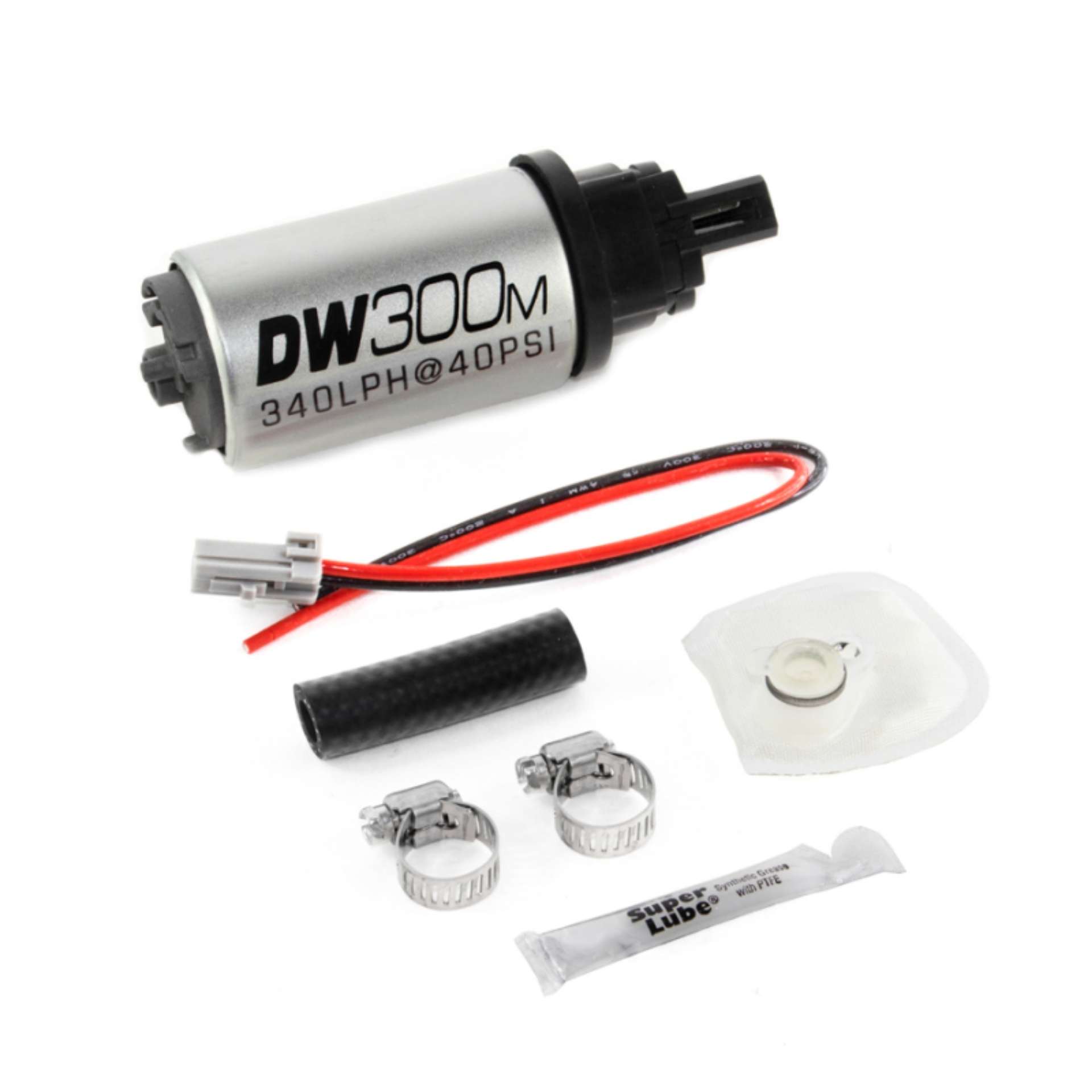 Picture of DeatschWerks 340 LPH Ford In-Tank Fuel Pump DW300M Series w- 05-10 Mustang V6 - V8 Install Kit