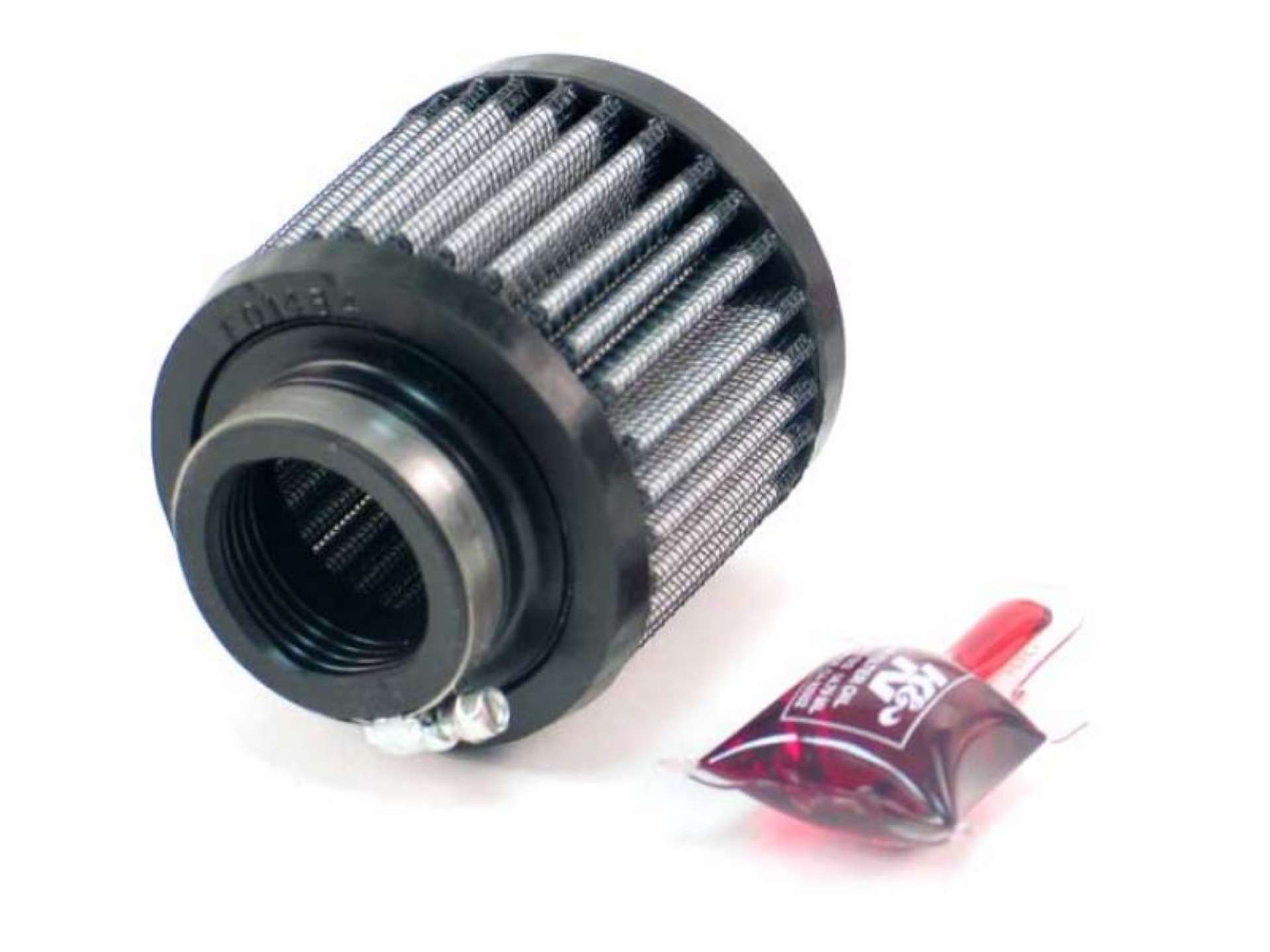 Picture of K&N 1-375in Flange ID x 3in OD x 2-5in H Rubber Base Crankcase Vent Filter