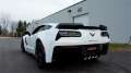 Picture of Corsa 17-19 Chevy Corvette Z06 Grand Sport Only 3in Axle Back Xtreme Exhaust Pol Quad 4-5in Tip