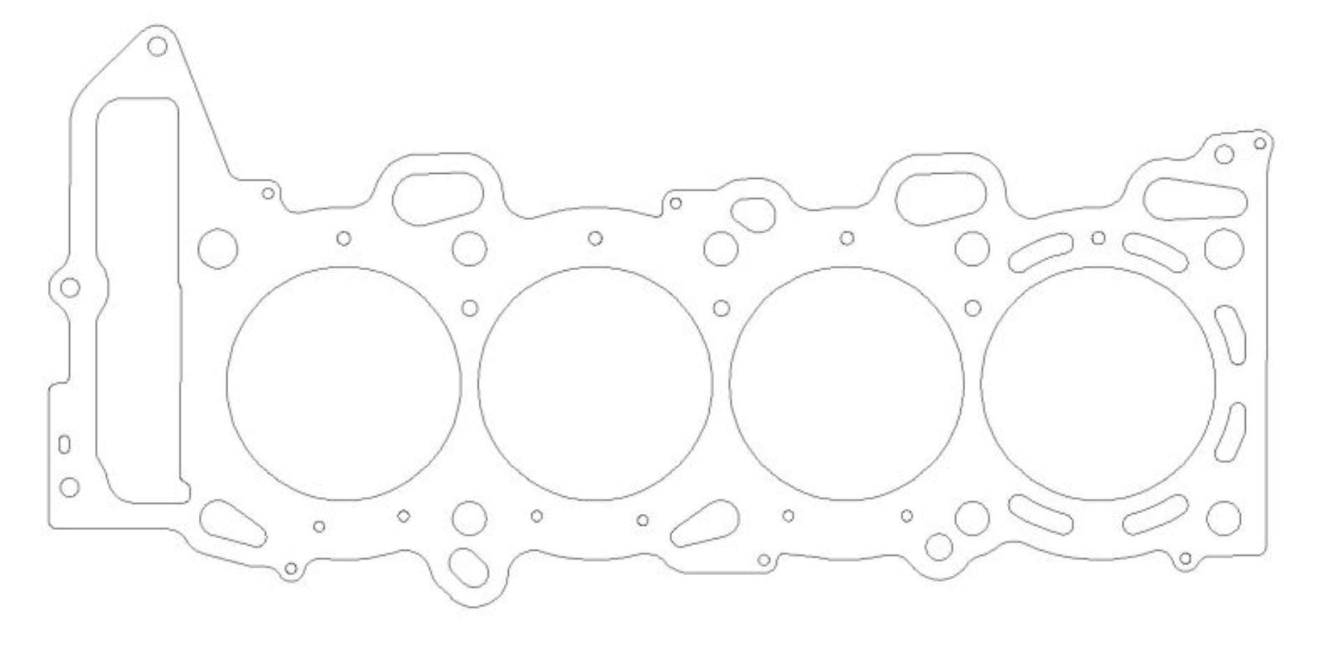 Picture of Cometic Nissan SR20VE-VET 87mm Bore -040 inch MLS Head Gasket FWD w- No Extra Oil Holes