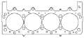 Picture of Cometic Ford 460 Pro Stock 4-685in Bore -051 inch MLS-RH A500 Block Head Gasket