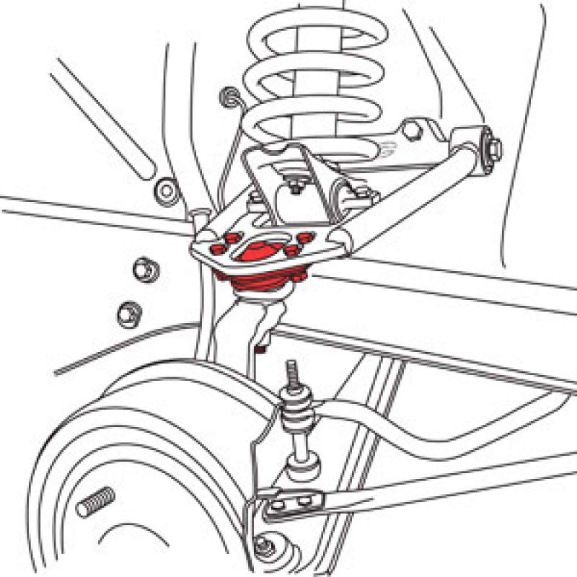 Picture of SPC Performance 65-70 Ford Mustang Lower Ball Joint