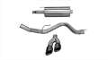 Picture of Corsa 2015-2020 Ford F-150 5-0L V8 Super Crew Cab Black Sport Single Side Dual 4in Tips CB Exhaust