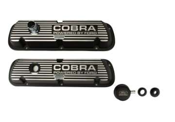 Picture of Ford Racing Black Satin Valve Cover Cobra