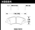 Picture of Hawk 10-13 Range Rover-Range Rover Sport Supercharged LTS Front Brake Pads