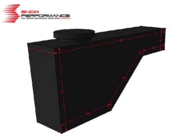 Picture of Snow Performance 10 Gallon Tool Box Style Reservoir Incl Front Bracket & Hardware