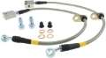 Picture of StopTech 07-08 Honda Fit Stainless Steel Brake Lines