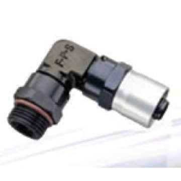 Picture of Fragola -8AN x 90 Degree Sport Crimp Hose End x 1-4 NPT