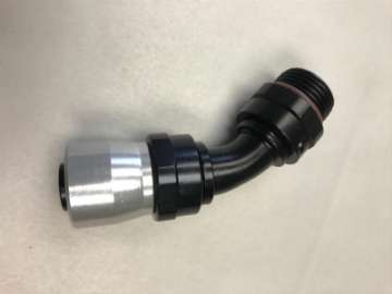 Picture of Fragola -10AN Male Rad- Fitting x 45 Degree Sport Crimp Hose End