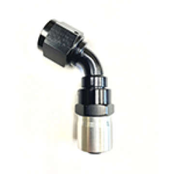 Picture of Fragola -10AN Male Rad- Fitting x 60 Degree Sport Crimp Hose End