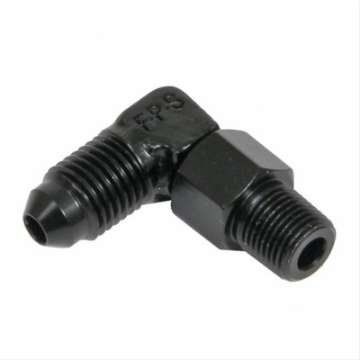 Picture of Fragola -8AN x 1-4 NPT 90 Degree Swivel - Black