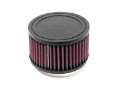 Picture of K&N Filter Universal Rubber Round Straight Filter 3-5in Flange 3in Height