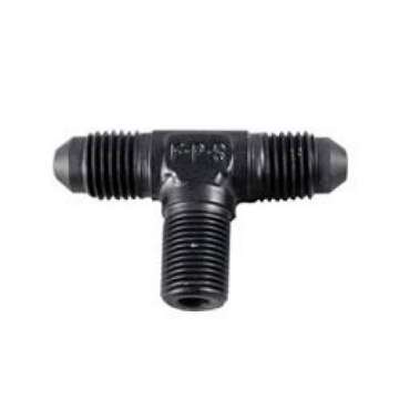 Picture of Fragola -10AN Tee 1-2 NPT On The Side - Black