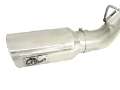 Picture of aFe MACHForce XP Exhaust Aluminized Dual Split DPF Back 11-15 GM Diesel Truck V8-6-6L td pol tip