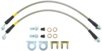 Picture of StopTech 06-14 Jeep Grand Cherokee SRT8 Stainless Steel Front Brake Lines