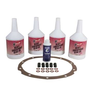 Picture of Yukon Gear Redline Synthetic Oil w- Gasket - Nuts - and Copper Washers For 9in Ford