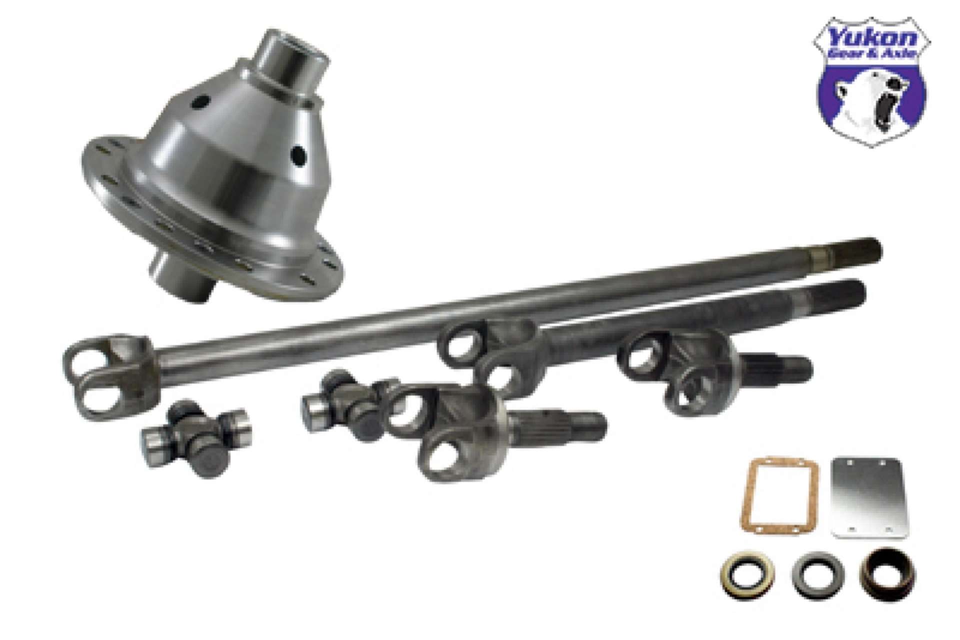 Picture of Yukon Gear 30 Spline 4340 Chrome-Moly Axle & Grizzly Locker Kit For Jeep TJ - XJ - YJ & Zj