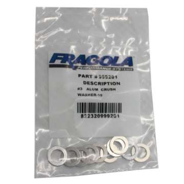 Picture of Fragola -6AN Alum- Crush Washer -AN-901 10 Pack