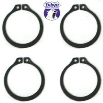 Picture of Yukon Gear 4 Full Circle Snap Rings - Fit 297X U-Joint w- Aftermarket Axle