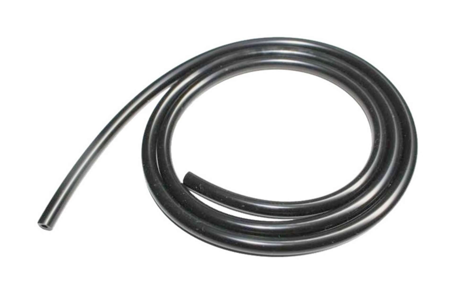 Picture of Torque Solution Silicone Vacuum Hose Black 3-5mm 1-8in ID Universal 2ft