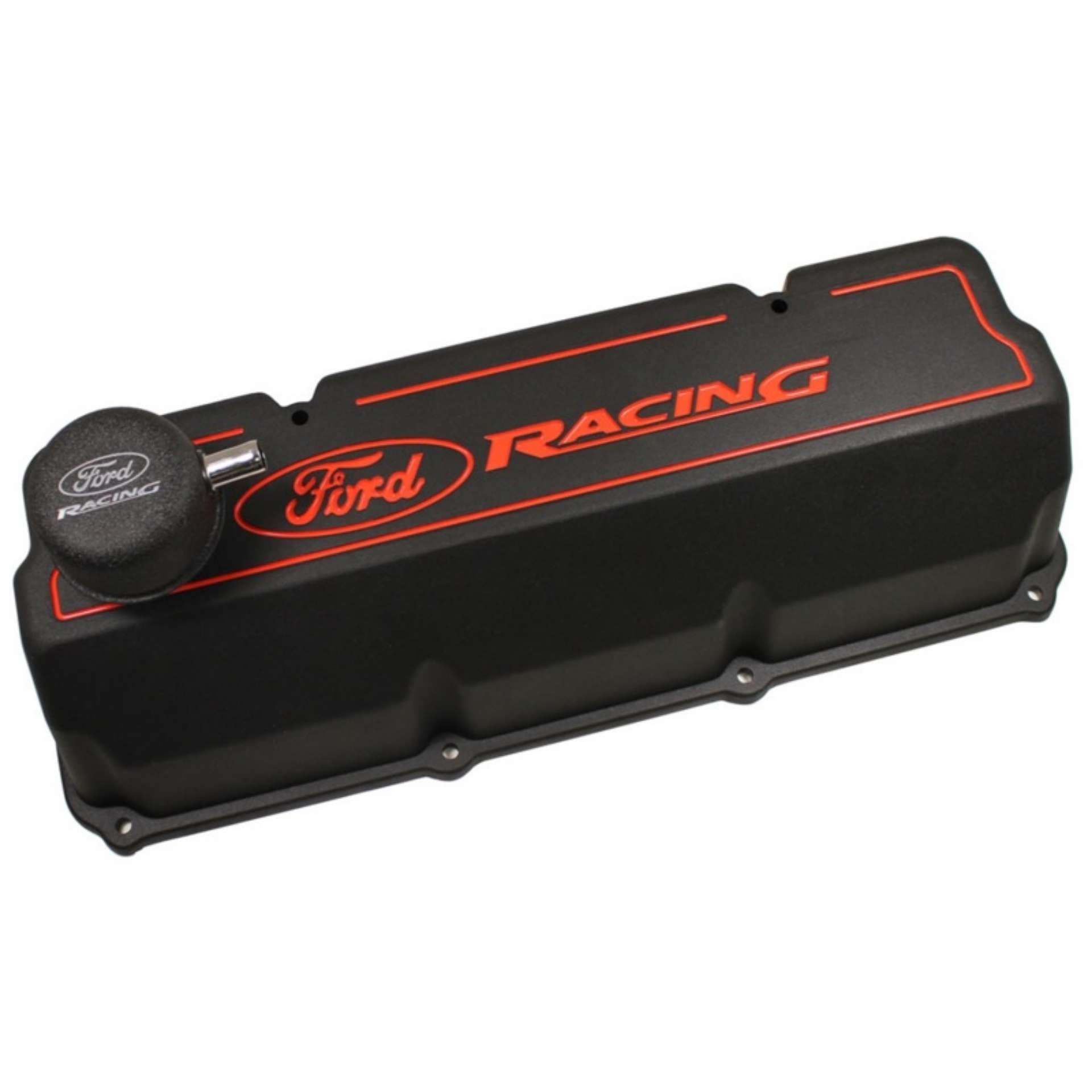 Picture of Ford Racing Cleveland Black Aluminum Valve Cover