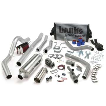 Picture of Banks Power 94-97 Ford 7-3L CCLB Man PowerPack System - SS Single Exhaust w- Chrome Tip