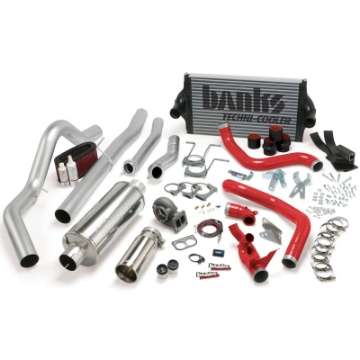 Picture of Banks Power 94-97 Ford 7-3L CCLB Man PowerPack System - SS Single Exhaust w- Chrome Tip