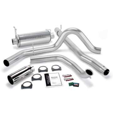 Picture of Banks Power 00-03 Ford 7-3L - Excursion Git-Kit - SS Single Exhaust w- Chrome Tip