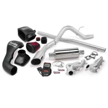 Picture of Banks Power 04-08 Ford 5-4L F-150 SCLB-ECMB PowerPack System - SS Single Exhaust w- Chrome Tip