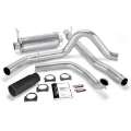 Picture of Banks Power 99 Ford 7-3L Truck w-Cat Conv Monster Exhaust System - SS Single Exhaust w- Black Tip