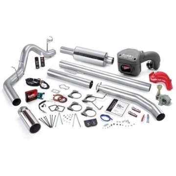 Picture of Banks Power 01 Dodge 5-9L 235Hp Ext Cab PowerPack System - SS Single Exhaust w- Chrome Tip