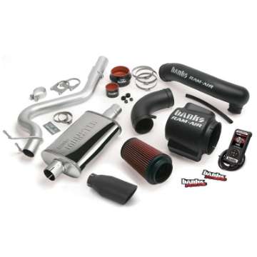 Picture of Banks Power 00-03 Jeep 4-0L Wrangler Stinger System - SS Single Exhaust w- Black Tip