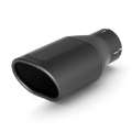 Picture of Banks Power Tailpipe Tip Kit - SS Obround Angle Cut - Black - 2-5in Tube 3-13in X 3-75in X 11in