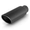 Picture of Banks Power Tailpipe Tip Kit - SS Obround Angle Cut - Black - 3in Tube - 3-75in X 4-5in X 11-5in