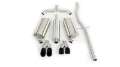 Picture of Corsa 98-03 Cadillac Seville 4-6L 2-5in Cat-Back Dual Rear w Twin 35in Black Pro-Series Tips