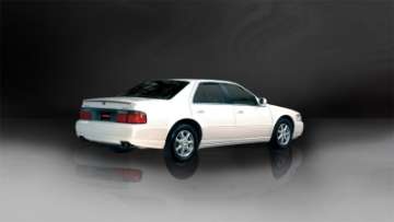 Picture of Corsa 98-03 Cadillac Seville 4-6L 2-5in Cat-Back Dual Rear w Twin 35in Black Pro-Series Tips