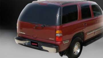 Picture of Corsa 2001-2006 Chevrolet Tahoe 5-3L V8 3in Cat-Back Single Side w Twin 4in Black Pro-Series Tips