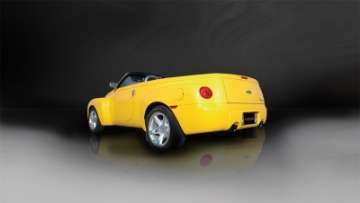 Picture of Corsa 2005-2006 Chevrolet SSR 5-3L V8 3in Cat-Back Dual Rear w Single 4in Black Pro-Series Tips