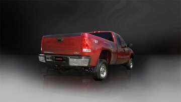 Picture of Corsa 11-13 GMC Sierra 6-0L V8 3in Cat-Back Single Side w Twin 4in Black Pro-Series Tips