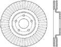 Picture of StopTech 13-15 Nissan Pathfinder Slotted Front Left Rotor