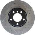 Picture of StopTech BMW 12-15 335i - 2014 428i - 2015 235i-228i Front Left Slotted & Drilled Sport Brake Rotor